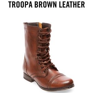 🚫SOLD🚫Steve Madden Troopa Combat Boots Brown 7